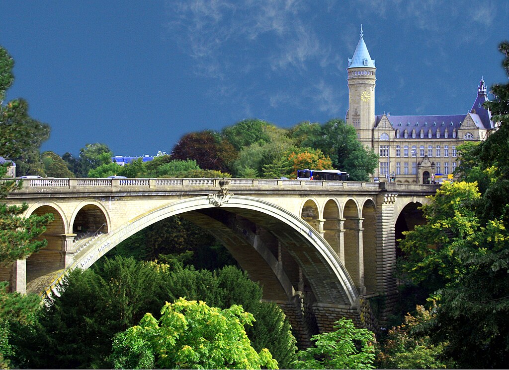 Adolphe Bridge, Luxembourg