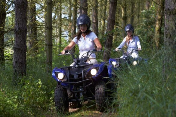 Quad biking at Trump Turnberry