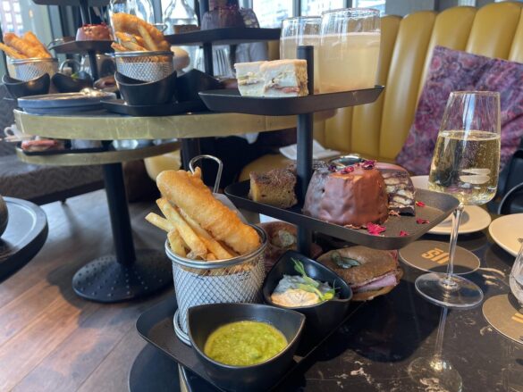 Afternoon tea at the Gantry Hotel