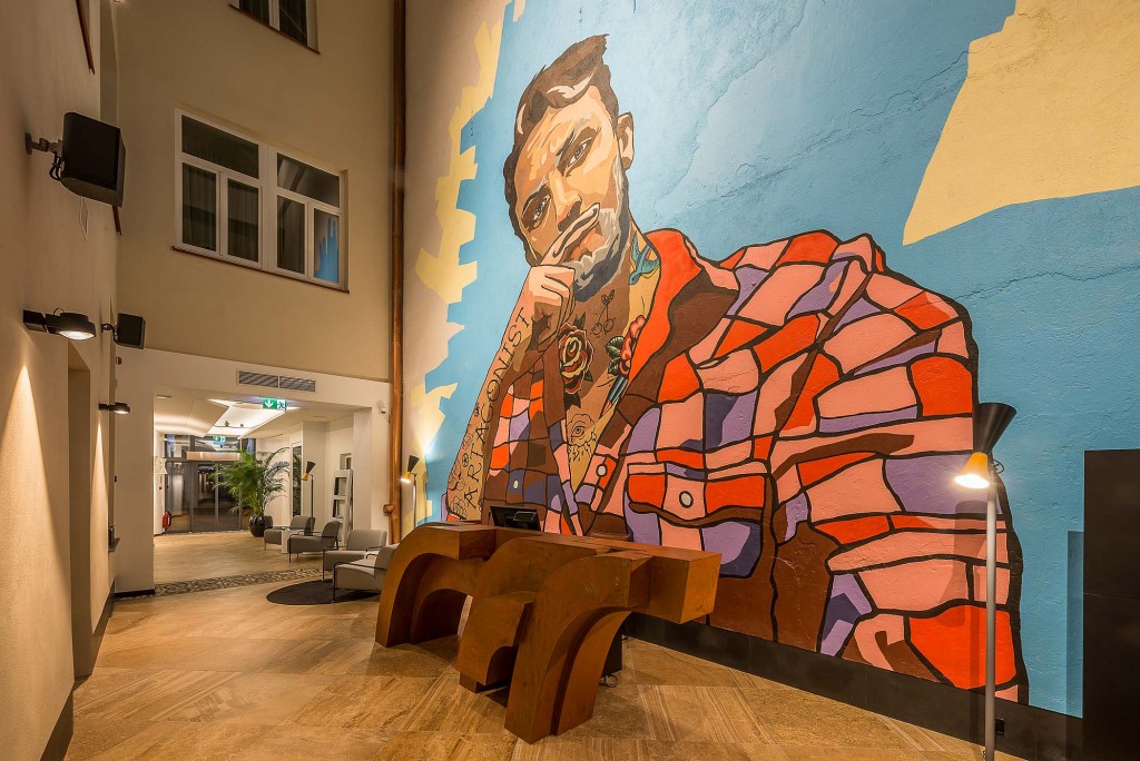 Artagonist Art Hotel - lobby