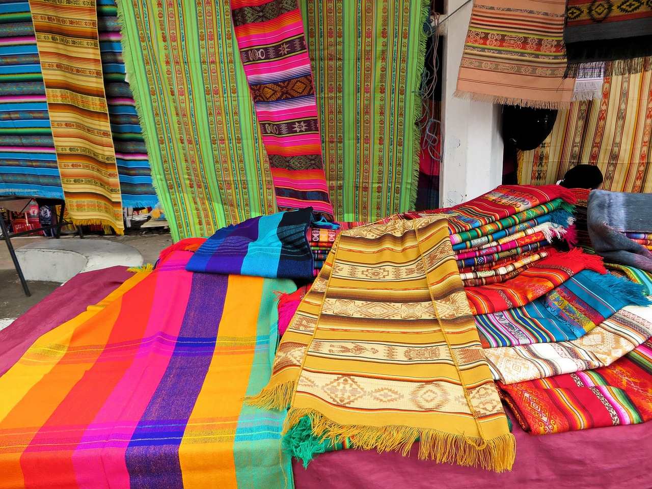 Otavalo market, Ecuador