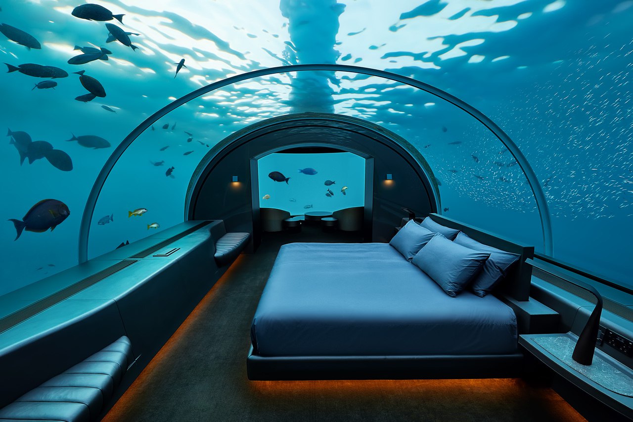 Undersea suite at The Muraka