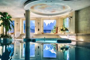 The Spa at Hotel Lorenzetti in Madonna di Campiglio© Valery Collins