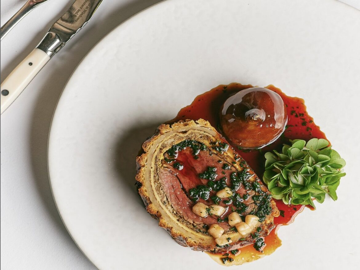 Beef Wellington Galvin at Windows