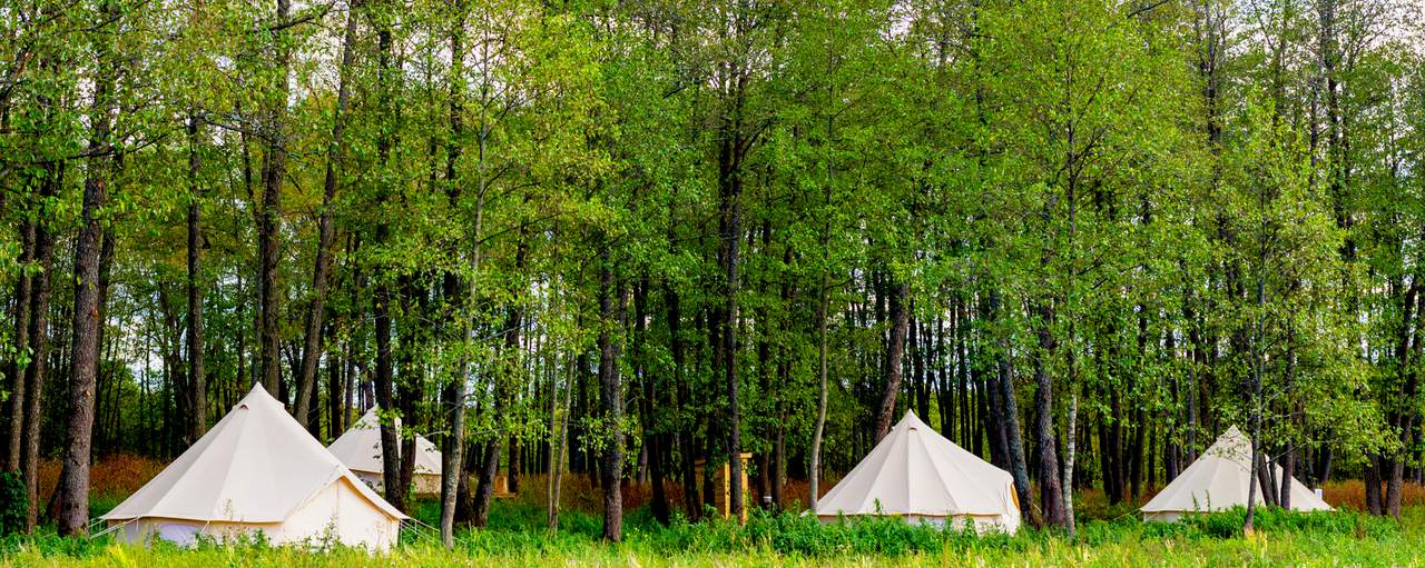 Beautiful bell tents